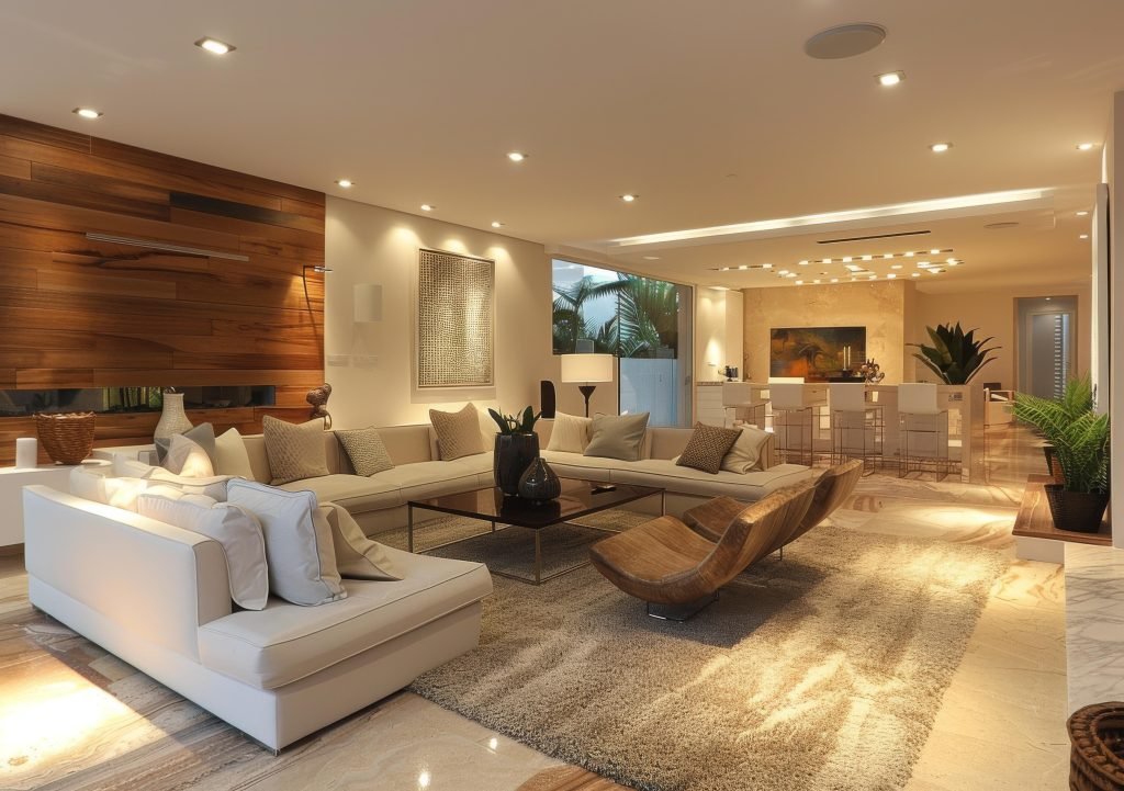 Modern Minimalist Style Living Room