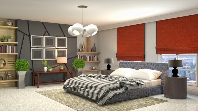 bedroom interior designing